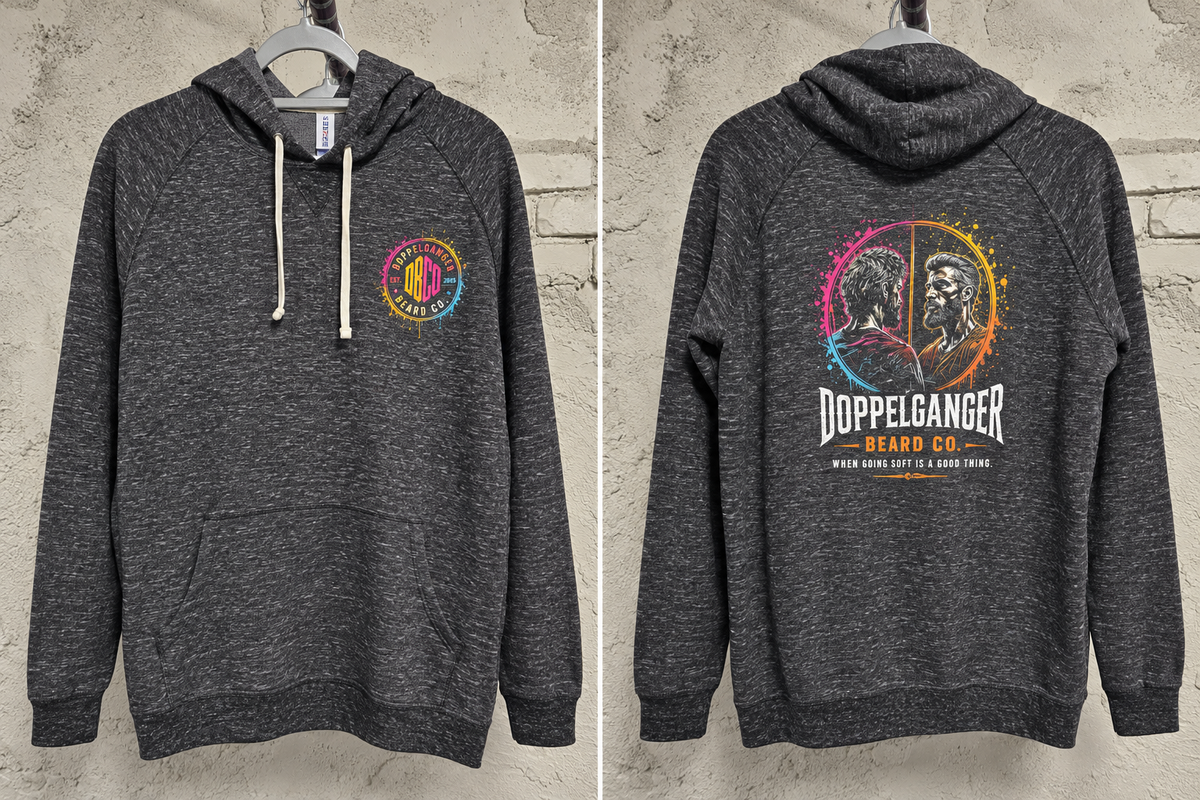 Doppelganger Mirror Graphic Hoodie